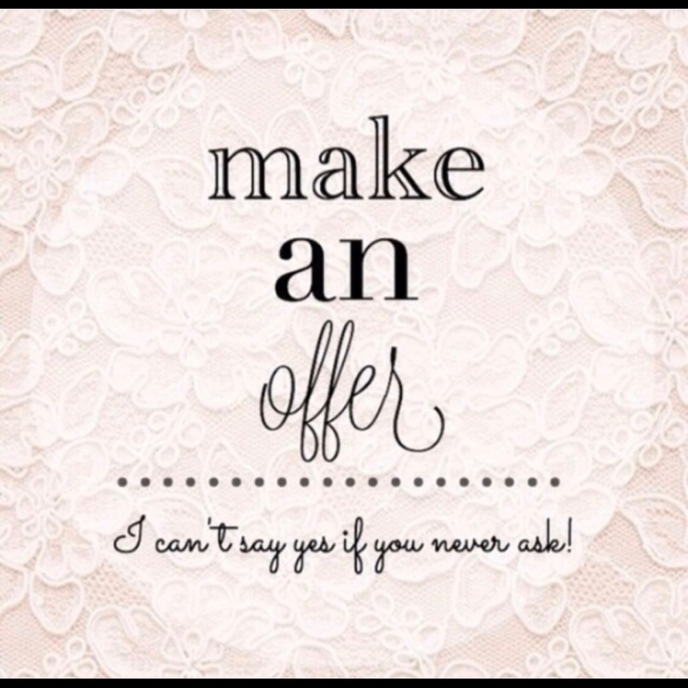 Make me an offer!